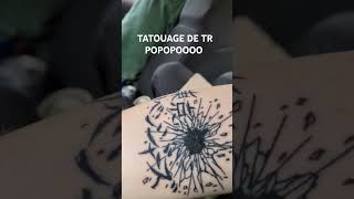 Tatouage TOKYO REVENGERS 🩵 anime tattoo crybaby manga [upl. by Lachish]