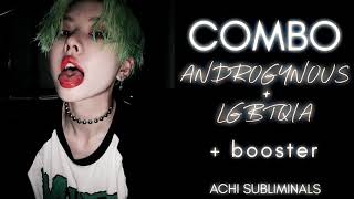 🌿 combo androgynous  lgbtqia  subliminal —  booster [upl. by Onaicnop]