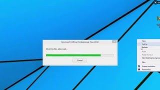 How to install Microsoft Office 2010 with Product Key 100 Working [upl. by Gnilrets]