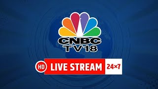 CNBC TV18 24x7 LIVE Stock Markets  Share Markets Updates  Nifty amp Sensex Live  Business News [upl. by Tessy843]