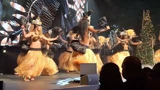 Tautiare Hula Dance Group In Oceanside  Polynesian Tahitian Hawaiin Samoan Tonga Guam Dec 29 2023 [upl. by Frazer]