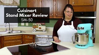 Cuisinart Stand Mixer Review SM50  55 Quart 500 Watts [upl. by Elohcan667]