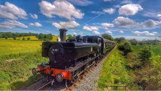 Kent and East Sussex Railway Pannier 16xx Class 060PT No 1638 [upl. by Selinski]