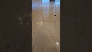 SHINE BRIGHT LIKE A DIAMOND PHENOMENAL TRAVERTINE POLISHING design diy interiordesign travertine [upl. by Iht988]