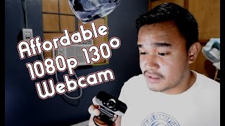 BESDER Webcam 1080P 130° from Lazada Review [upl. by Alikam142]