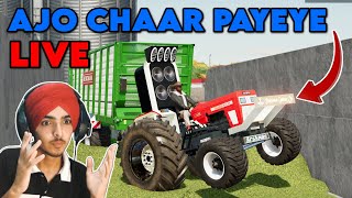 FARMING SIMULATOR 22 LIVE  sukhbhanguz [upl. by Conlen]