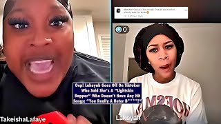 Lakeyah FIRES BACK After TikToker Questions Her Success Called Her Rapper with No Hits [upl. by Anett]