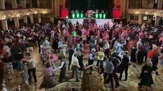 Blackpool Tower Ballroom  swing dance ‘24  Kal’s Kats [upl. by Yemar]