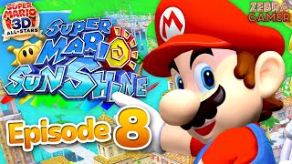 Super Mario Sunshine Gameplay Walkthrough Part 8  Delfino Plaza 100  Super Mario 3D AllStars [upl. by Abbot362]