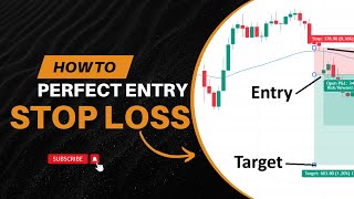 PERFECT ENTRY Stoploss and Target in Options Trading [upl. by Kosey]