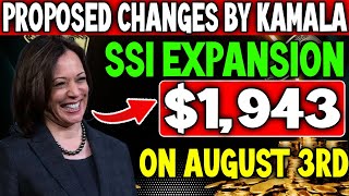 AFTER NOMINATION SHE PROPOSED CHANGES  GET 1943 SSI EXPANDED BENEFITS ON AUGUST 1st  ALL SENIORS [upl. by Lah]