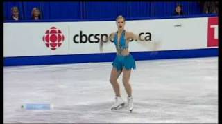 Joannie ROCHETTE FS Skate Canada 2009 [upl. by Ehcropal]