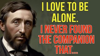 Henry David Thoreau Quotes to Inspire Your Next Nature Vacation [upl. by Enninaej180]