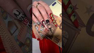 lacasadepapel nailart бумажныйдом [upl. by Irianat]