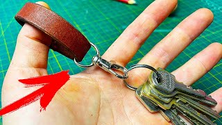 The easiest leather project for beginners [upl. by Tnairb]