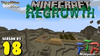 Regrowth S01E18  I have been a busy Devil  Minecraft FTB Modpack Lets Play [upl. by Brandise]