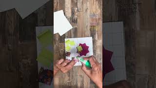 Use your paper scraps and make a fun pinwheel card cardmaking papercraft pinwheel shorts [upl. by Monty76]