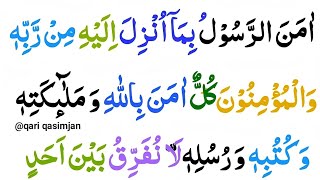 Surah Baqarah Last 2 ayat EP 92 Last 2 verses of surah al baqarah  امن الرسول [upl. by Filberte]