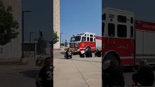 FIRE DRILL AT KISIK TOWER UNIVERSITY OF REGINA Aug15 2024 [upl. by Santana963]