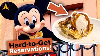 How to snag difficult dining reservations at Disney World [upl. by Christmann991]