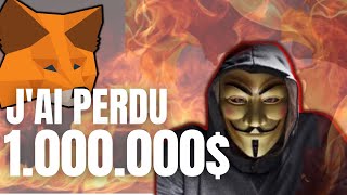 SCAM METAMASK 🚨 ÉNORME ALERTE JAI TOUT PERDU [upl. by Alayne]