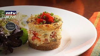 How to prepare the Lebanese couscous Moghrabieh salad amp the Crab cheesecake [upl. by Anniala659]