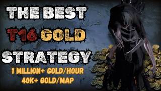 Poe 325  The Best T16 Gold Farming Strategy  Titanic Elder Glacier Farming 1mil GoldH [upl. by Bautram]