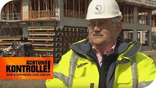 Lebensgefahr auf der Baustelle Absturzsicherung fehlt  Achtung Kontrolle  kabel eins [upl. by Flossy]