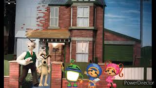 Team Umizoomi Trying to burn Wallace and Gromit House Downcall Wallace baldyGrounded [upl. by Nocaj]