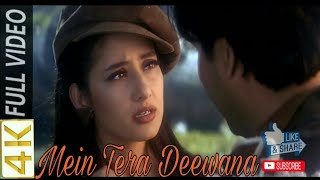 Mein Tera Deewana  Maharaja 1998 Full 4K Video Song [upl. by Airual]