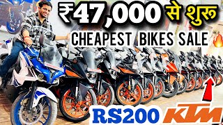 2024🔥cheapest Sale ₹47000 Me KTM RC l 200 390 l Duke l 200 l Yamaha MT15 l Pulsar l RS NS 200 [upl. by Itsur506]