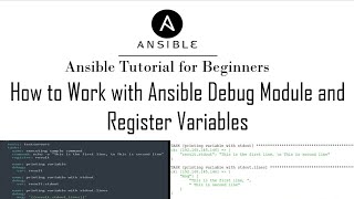 Ansible Tutorial for Beginners  Ansible Debug Module and Register Variables [upl. by Voss]