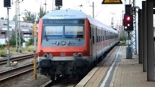 Braunschweig Hbf Klassischer Eisenbahnverkehr der DB  2015 [upl. by Gebler]