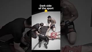 Is this real😔 short mma martialarts mma ufc mixmartialarts kickboxing boxing shortvideo [upl. by Ymmij974]