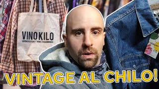 VINOKILO come funziona Comprare vestiti vintage al chilo la mia RECENSIONE di un evento in ITALIA [upl. by Letsou378]