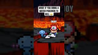 What if you bring a water Pokemon to hell 😂 pokemon shorts [upl. by Filahk461]