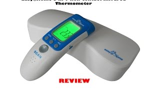 EasyHome 3 in 1 Non contact Infrared Thermometer Review [upl. by Ezarras]