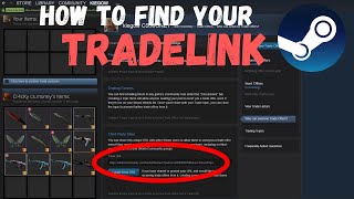 How to Find Your Tradelink ✦︎ Steam [upl. by Leta]