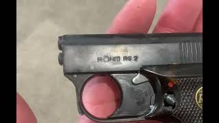 ROHM RG2 Blank Firing Pistol [upl. by Stace633]