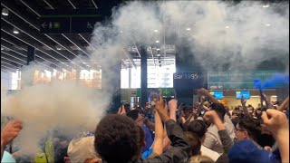 Stockport county fans at Wembley 28523 [upl. by Anesor]