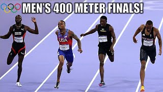 Mens 400 Meter Finals Were HISTORIC  2024 Paris Olympic Games [upl. by Rubens]