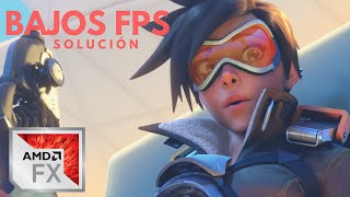 Solucion a bajos FPS en Overwatch en Acer Nitro 5 AMD FX [upl. by Nilrah]