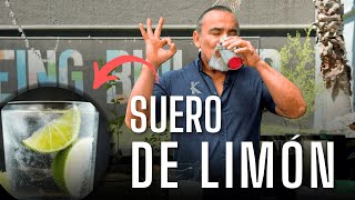 Receta del Suero de limón Hidratante Natural🍈🥤🔥 [upl. by Gaillard624]