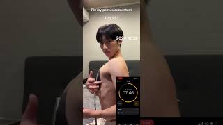 “Fix my pectus excavatum” “Followe for more “motivation shorts shortvideo [upl. by Anauqal]