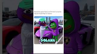 Purpe Pepe is The Blue Chip Meme Coin On Solana Programmed Billions [upl. by Yngiram]