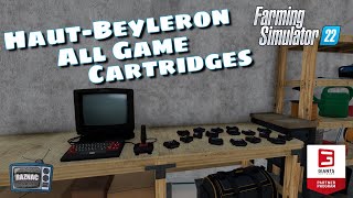 HautBeyleron Collectibles  All Game Cartridges  Farming Simulator 22 [upl. by Rickard]