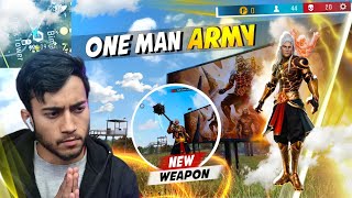 DIWALI SPECIAL🔥 OP AWM SOLO VS SQUAD GAMEPLAY WITH NEW BUNDLE  Free Fire Max [upl. by Loise]