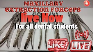 maxillary extraction forceps typesClassificationsusesfor all dental students [upl. by Jehial]