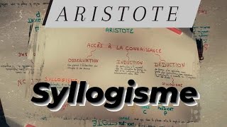 ARISTOTE  Syllogisme [upl. by Anwahsed]