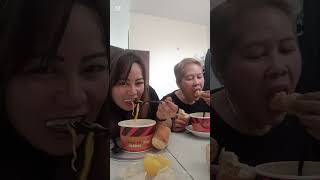 vlog2 mukbang lapaz batchoy 🤤😋 [upl. by Elahcim]